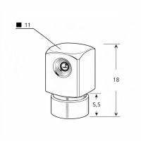 Trichterschmiernippel DIN 3405 D3A 10mm Stahl verzinkt