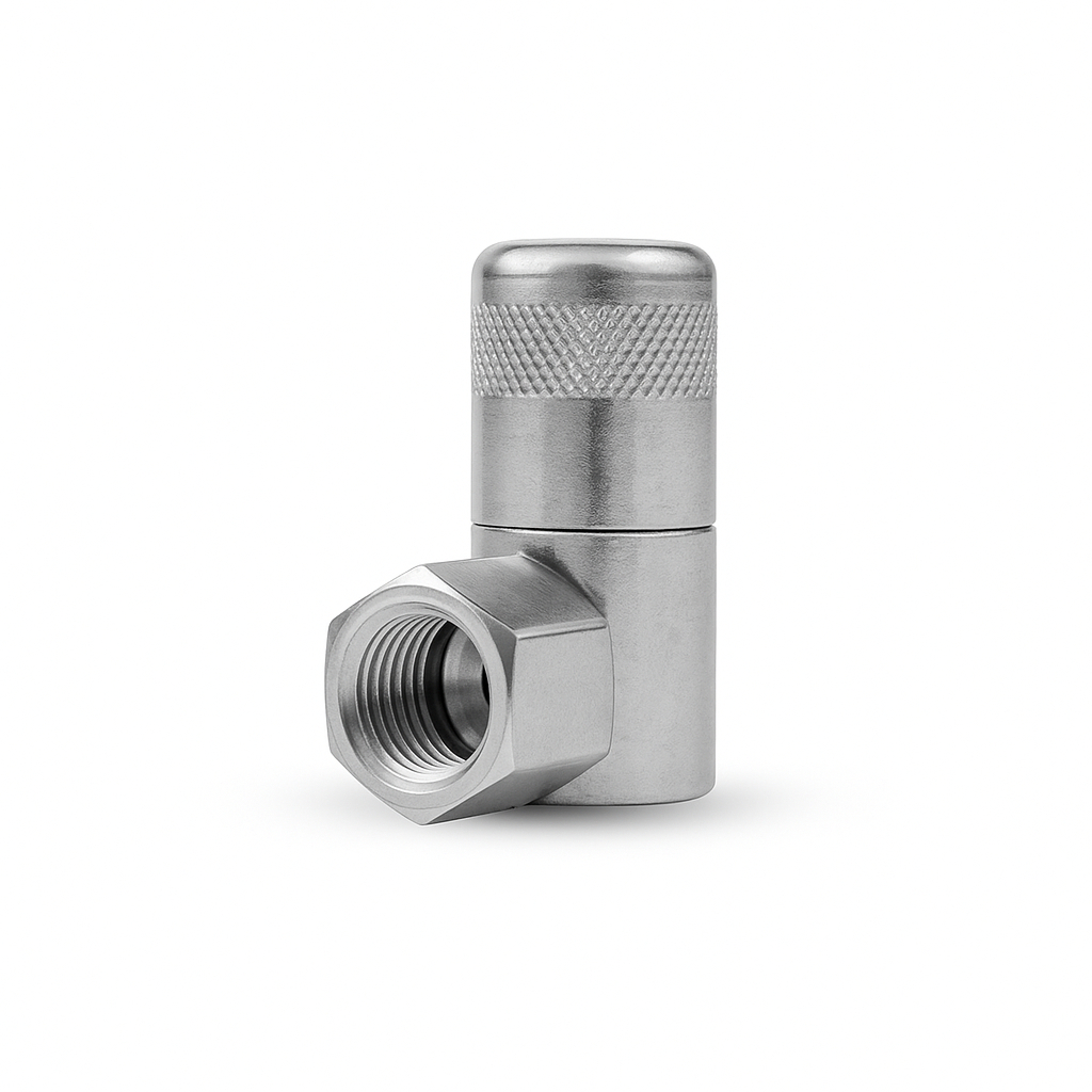 4-Backen Mundstück Für Fettpresse - Gewinde M10x1, Deutsche Qualität Von KSG