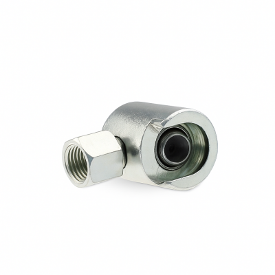 Schiebekupplung G1/8" mit Stahldichtung für Flachschmiernippel mit Kopf-Ø 16mm