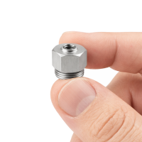 Entlüftungsventil ca. 2,5 bar Öffnungsdruck M10 x 1,0 Edelstahl V2A