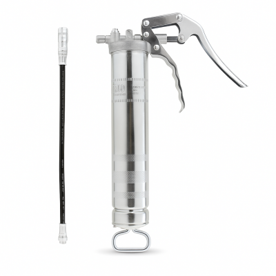 MATO Einhandfettpresse TG500 mit Schlauch PH-30C, Anschlussgewinde M10x1