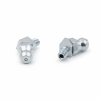 Kegelschmiernippel DIN 71412 B (H2) M4 x 0,7 4-kant Stahl verzinkt