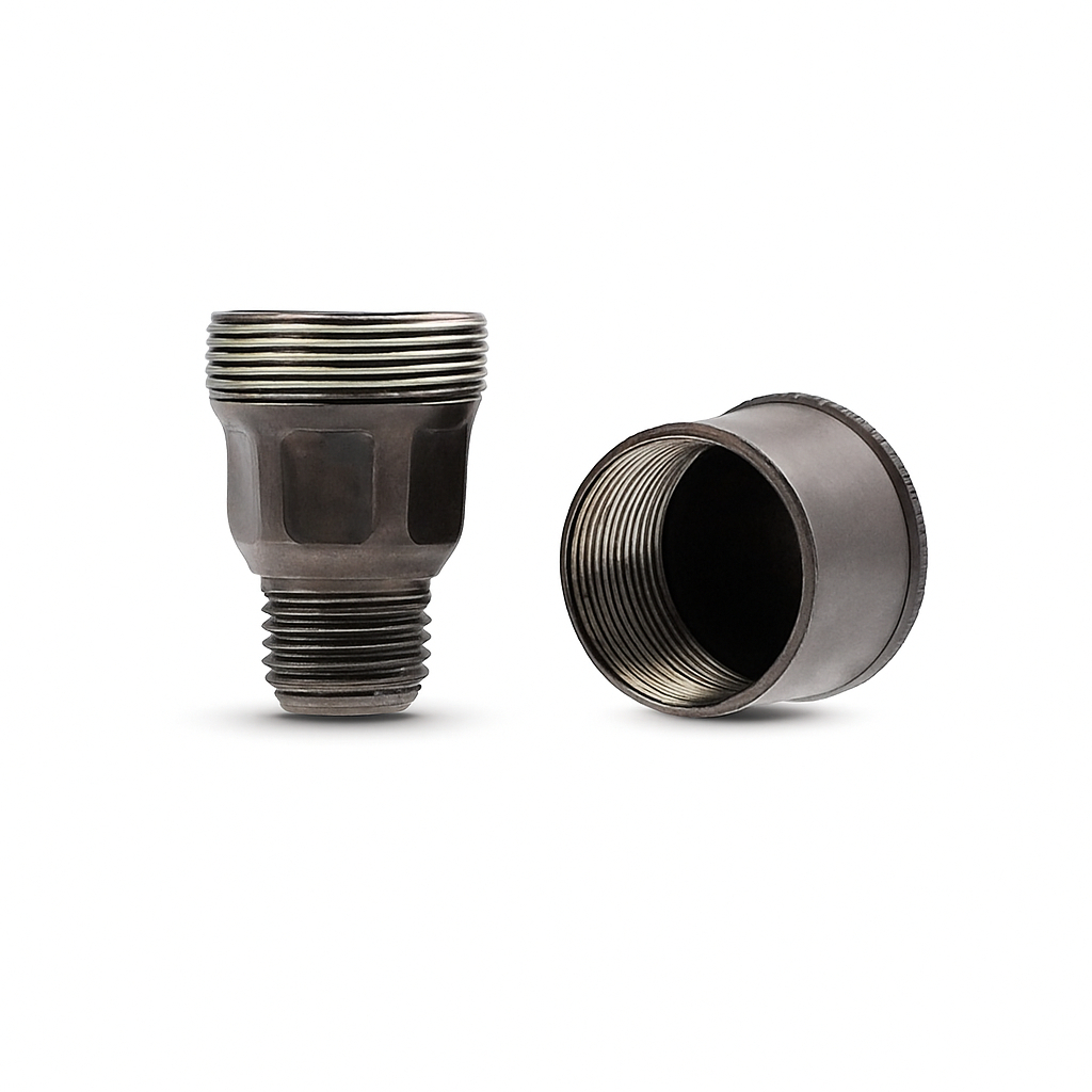 Staufferbuchse DIN 3411 2,2cm³ M10x1 Stahl gebläut