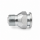 Flachschmiernippel DIN 3404 M22 NPT 3/8" Stahl verzinkt mit Stabventil 60°