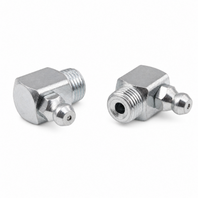 Kegelschmiernippel DIN 71412 C (H3) 1/8" NPT 4-kant Stahl verzinkt