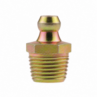 Kegelschmiernippel DIN 71412 A (H1/S) SFG M10 x 1,0 Gewindelänge 8mm Stahl gelb verzinkt
