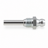 Kegelschmiernippel DIN 71412 A M8 x 1,25 mit Verlängerungsrohr 22mm Stahl verzinkt
