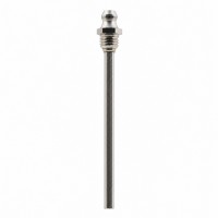 Kegelschmiernippel DIN 71412 A UNF 5/16" - 24  mit Verlängerungsrohr 65mm Stahl verzinkt