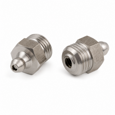 Hochdruckschmiernippel bis 400 bar DIN 71412 A (H1) G 1/4" Edelstahl V2A