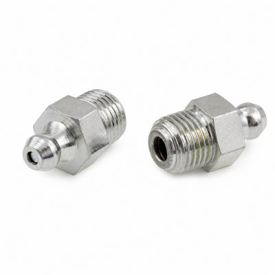 Hochdruckschmiernippel bis 400 bar DIN 71412 A (H1) NPT 1/8" Stahl verzinkt