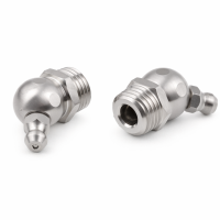 Kegelschmiernippel DIN 71412 B (H2) NPT 1/4" Edelstahl V4A