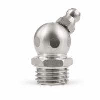 Kegelschmiernippel DIN 71412 B (H2) NPT 1/4" Edelstahl V4A
