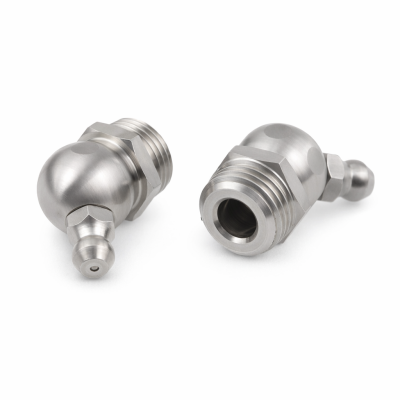 Kegelschmiernippel DIN 71412 B (H2) 1/4" BSP Edelstahl V4A