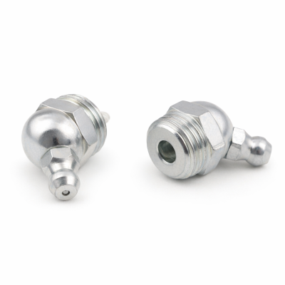 Kegelschmiernippel DIN 71412 B (H2) M14 x 1,5 Stahl verzinkt