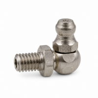 Kegelschmiernippel DIN 71412 C (H3) M6 x 1,0 Gewindelänge 8mm Edelstahl V2A