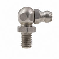 Kegelschmiernippel DIN 71412 C (H3) M6 x 1,0 Gewindelänge 8mm Edelstahl V2A