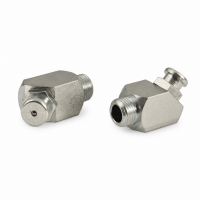 Flachschmiernippel DIN 3404 M4 (Ø10mm) M10 x 1,0 45° Winkel Stahl verzinkt