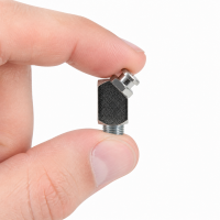 Flachschmiernippel DIN 3404 M4 (Ø10mm) M10 x 1,0 45° Winkel Stahl verzinkt