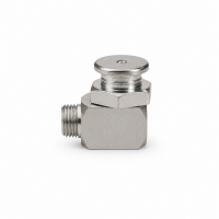 Flachschmiernippel DIN 3404 M1 (Ø16mm) M10 x 1,0 90° Winkel Stahl verzinkt