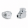 Flachschmiernippel DIN 3404 M1 (Ø16mm) M10 x 1,0 90° Winkel Stahl verzinkt