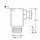 Flachschmiernippel DIN 3404 M4 (Ø10mm) M10 x 1,0 90° Winkel Stahl verzinkt