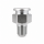 Flachschmiernippel DIN 3404 M22 NPT 1/4" Stahl verzinkt mit Stabventil 30°