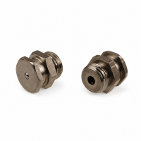 Flachschmiernippel DIN 3404 T1B G 1/4" Edelstahl V2A