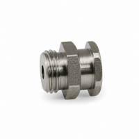 Flachschmiernippel DIN 3404 T1B G 1/4" Edelstahl V2A