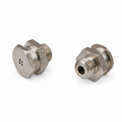 Flachschmiernippel DIN 3404 T1B G 1/8" Edelstahl V4A