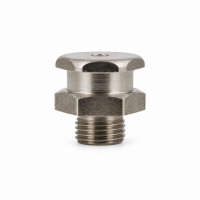 Flachschmiernippel DIN 3404 T1B G 1/8" Edelstahl V4A