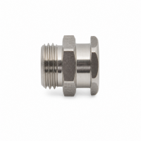 Flachschmiernippel DIN 3404 T1B G 1/4" Edelstahl V4A