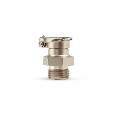 Klappöler DIN 3410 C1 R 1/8" Stahl vernickelt