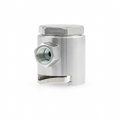 Schiebekupplung mit Gummidichtung für Flachschmiernippel M22 (Ø22mm)