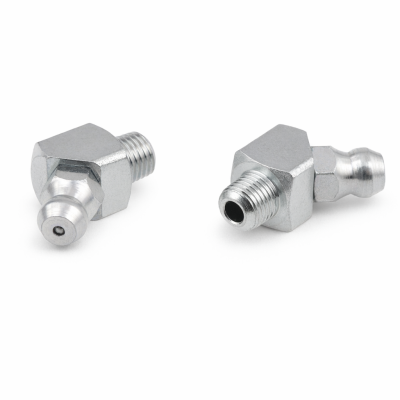 Kegelschmiernippel DIN 71412 B (H2) M6 x 0,75 4-kant Stahl verzinkt
