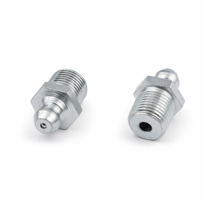 Kegelschmiernippel DIN 71412 A (H1) R 1/8" Gewindelänge 9mm Stahl verzinkt