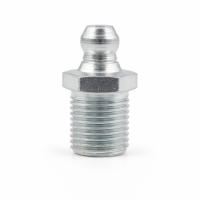 Kegelschmiernippel DIN 71412 A (H1) R 1/8" Gewindelänge 9mm Stahl verzinkt
