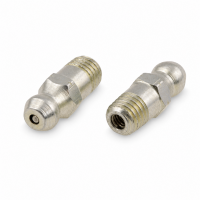 Hochdruckschmiernippel bis 400 bar DIN 71412 A (H1) 1/4" UNF Stahl verzinkt