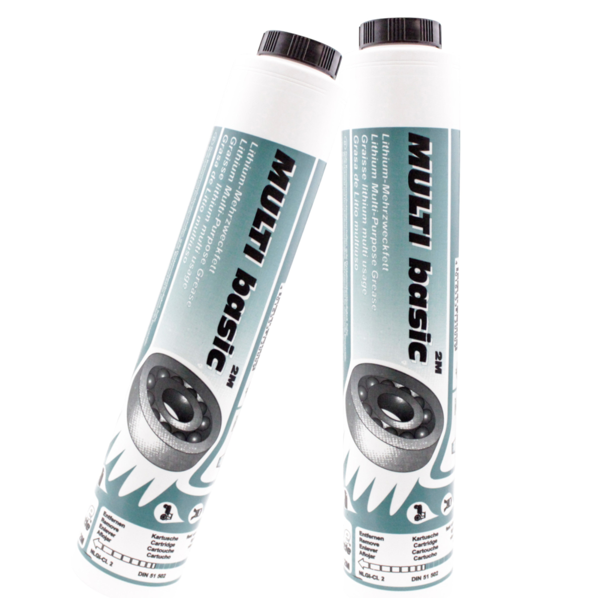 Produktbild von STIER Mehrzweckfett Universal 400 G – Kartusche Für Lube-Shuttle, Lithium-basiert, Wasserbeständig, Von -30 °C Bis +120 °C, Für KFZ, Bau & Landwirtschaft