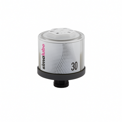 Simalube Schmierstoffgeber 30 ml - unbefüllt, zum Selberbefüllen mit Öl